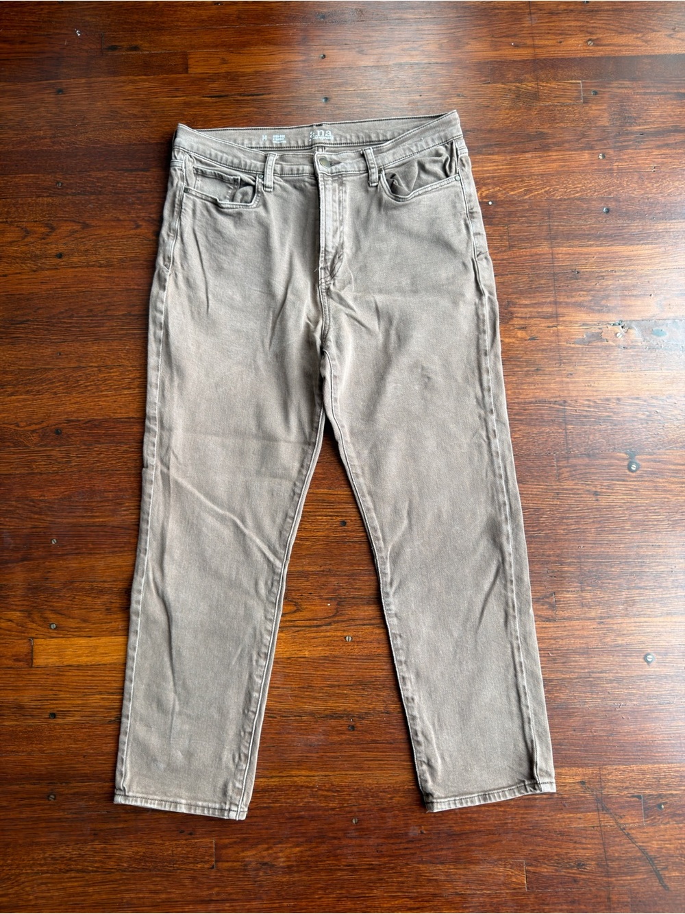a.n.a Women’s Taupe Khaki Chinos